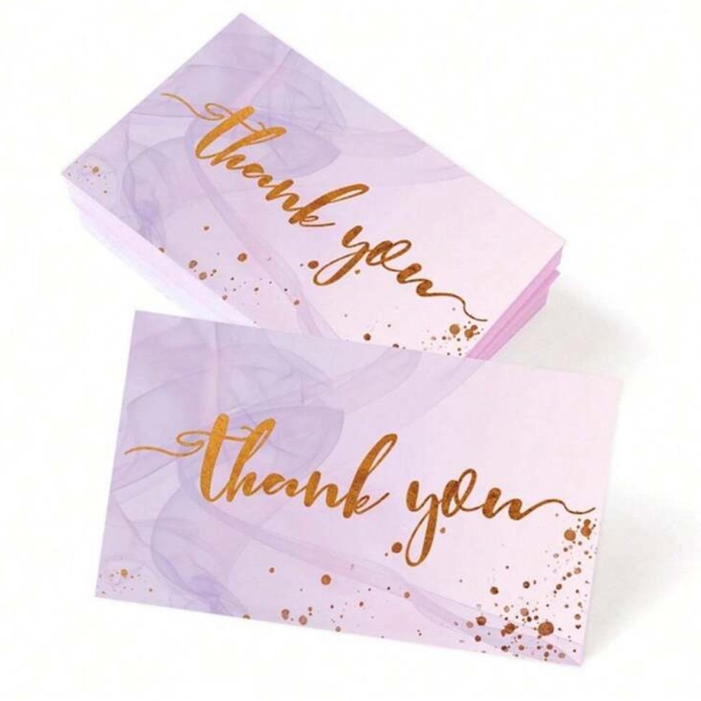 50 Count of Thank You Cards